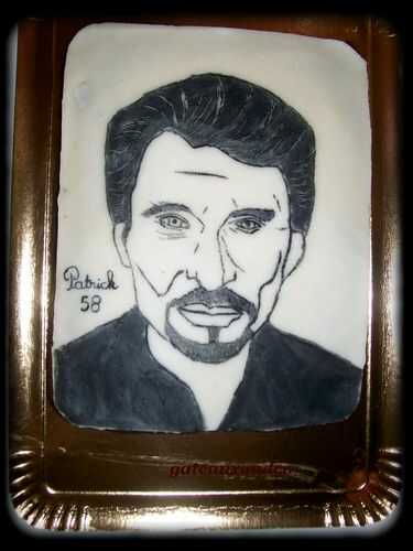 Gâteau Johnny Hallyday