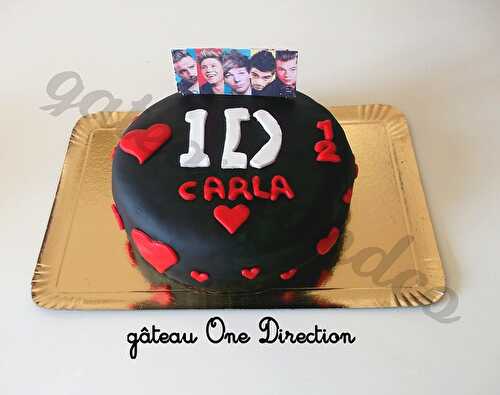 Gâteau One Direction