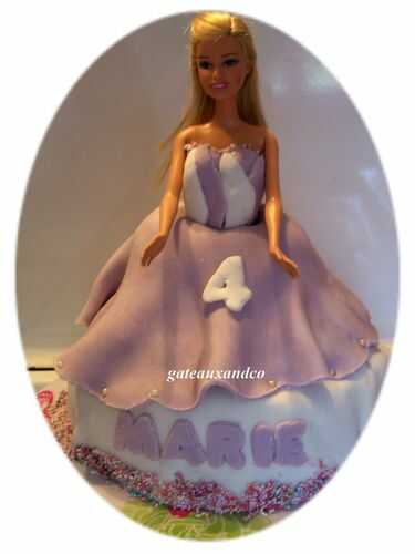 Gâteau princesse pour Marie