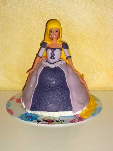 Gâteau princesse Raiponce - Gateauxandco