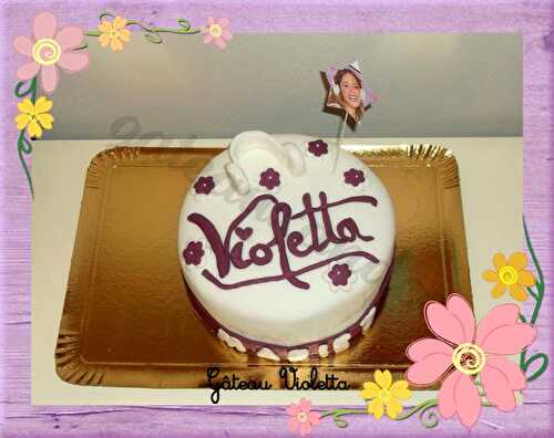 Gâteau Violetta