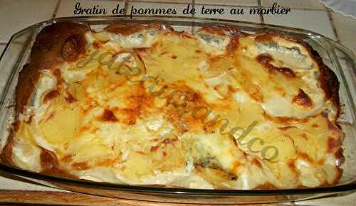 Gratin de pommes de terre au morbier