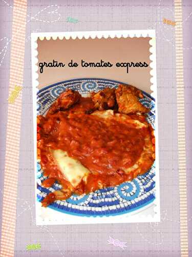 Gratin de tomates express