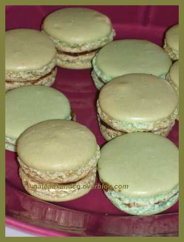 Macarons palichons mais tellement bons !!!