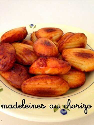 Madeleines au chorizo