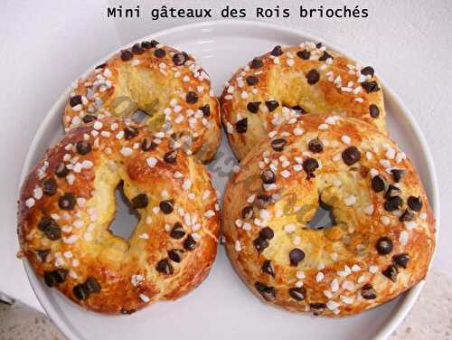 Mini gâteaux des Rois briochés