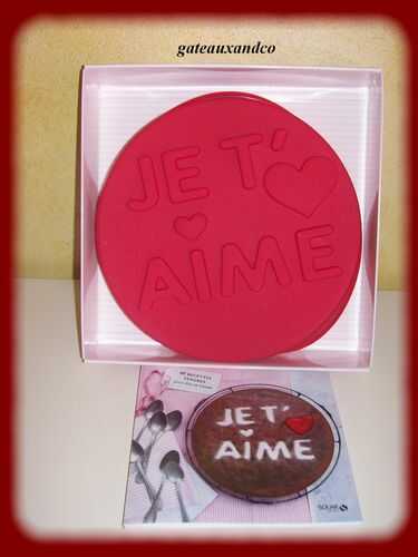 Moule "Je t'aime"