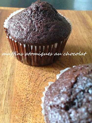 Muffins atomiques au chocolat de Bernard