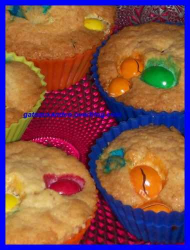 Muffins aux mm's