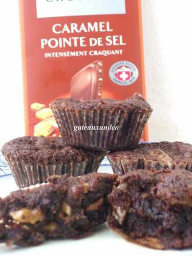 Muffins façon brownies