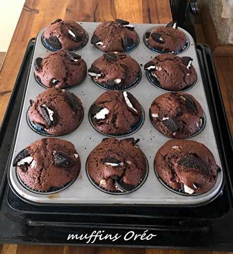 Muffins Oréo - Gateauxandco