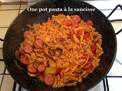 One pot pasta à la saucisse