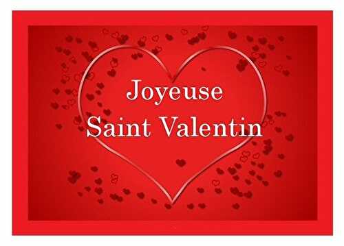 Pain de la Saint-Valentin