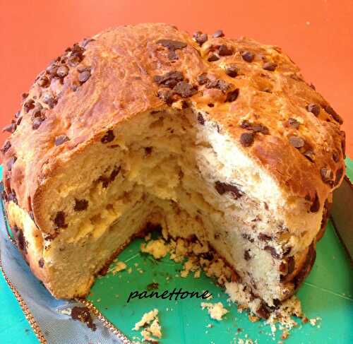 Panettone aux pépites de chocolat