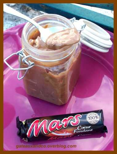 Pâte à tartiner aux Mars