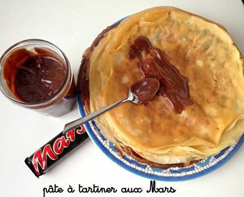 Pâte à tartiner aux Mars