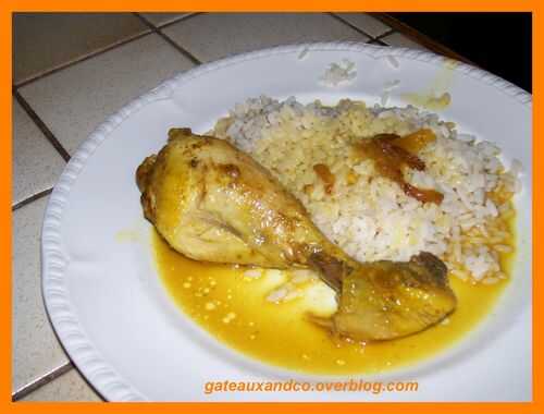 Poulet au jus d'orange