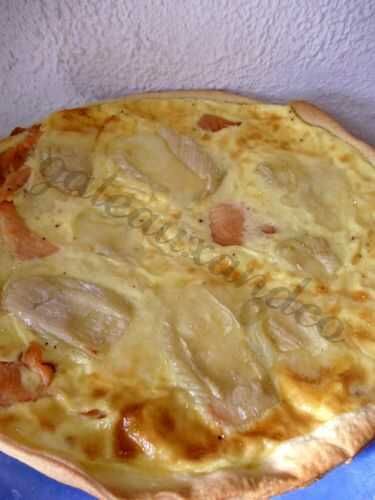 Quiche saumon/reblochon