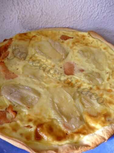 Quiche saumon/reblochon