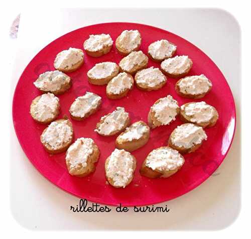 Rillettes de surimi