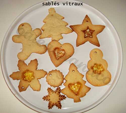 Sablés vitraux