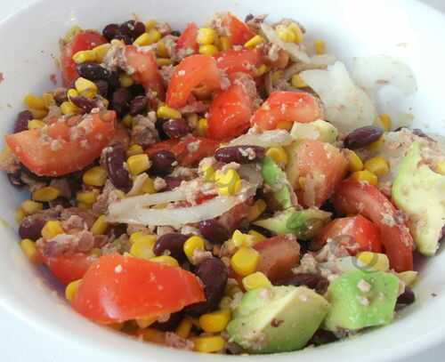 Salade mexicaine au thon