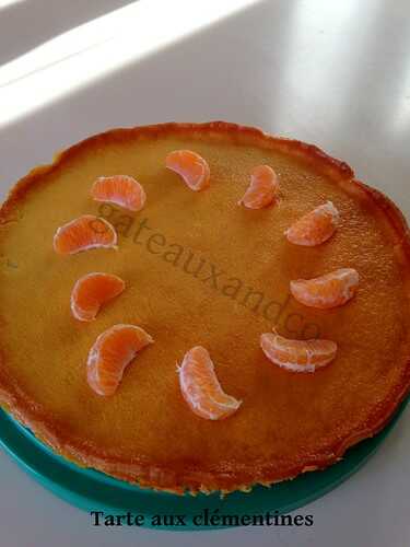 Tarte aux clémentines