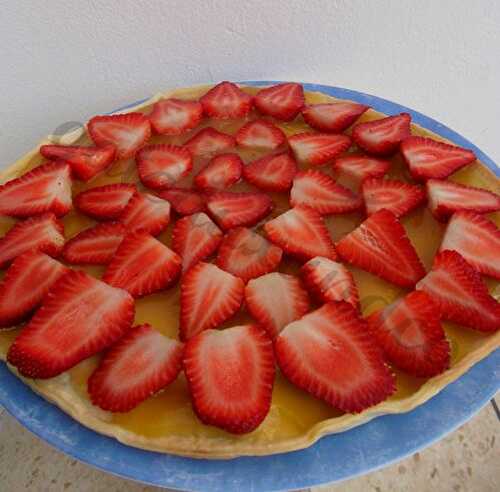 Tarte aux fraises et lemon curd