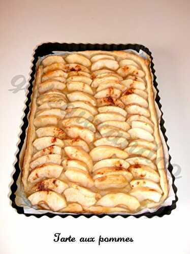 Tarte aux pommes