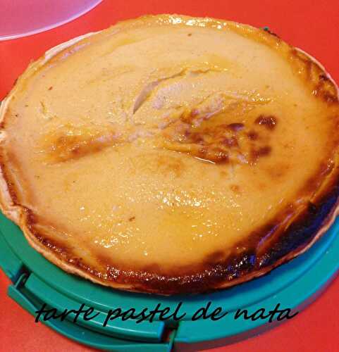 Tarte pastel de nata