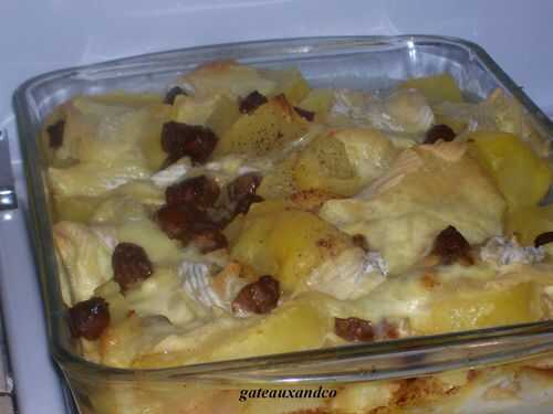 Tartiflette aux merguez