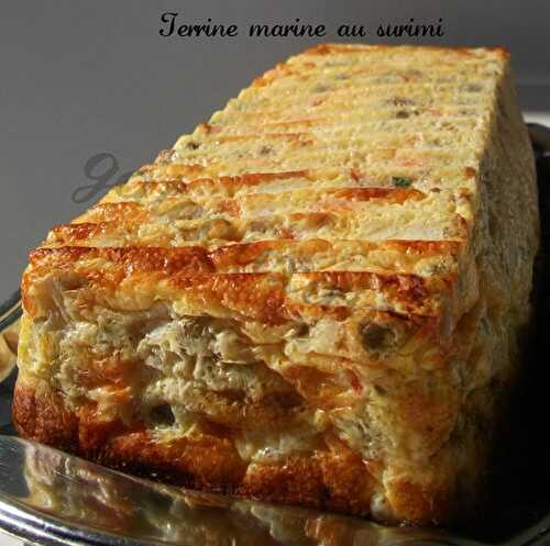 Terrine marine au surimi