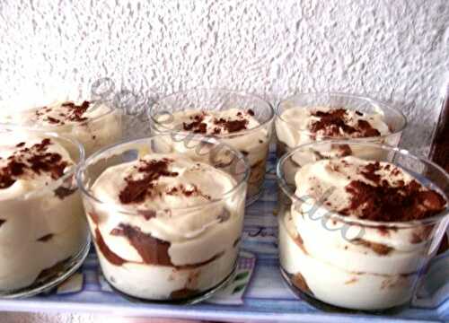 Tiramisu au nutella et aux spéculoos