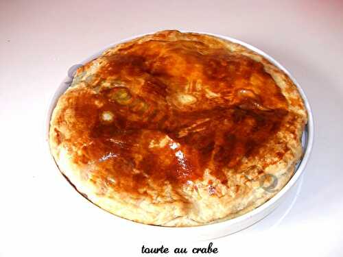 Tourte au crabe