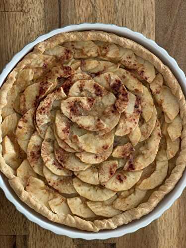 Tarte aux pommes facile et rapide de chocmiel