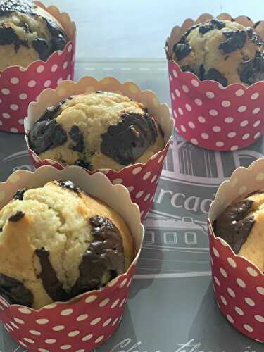 Muffins aux pépites de chocolat