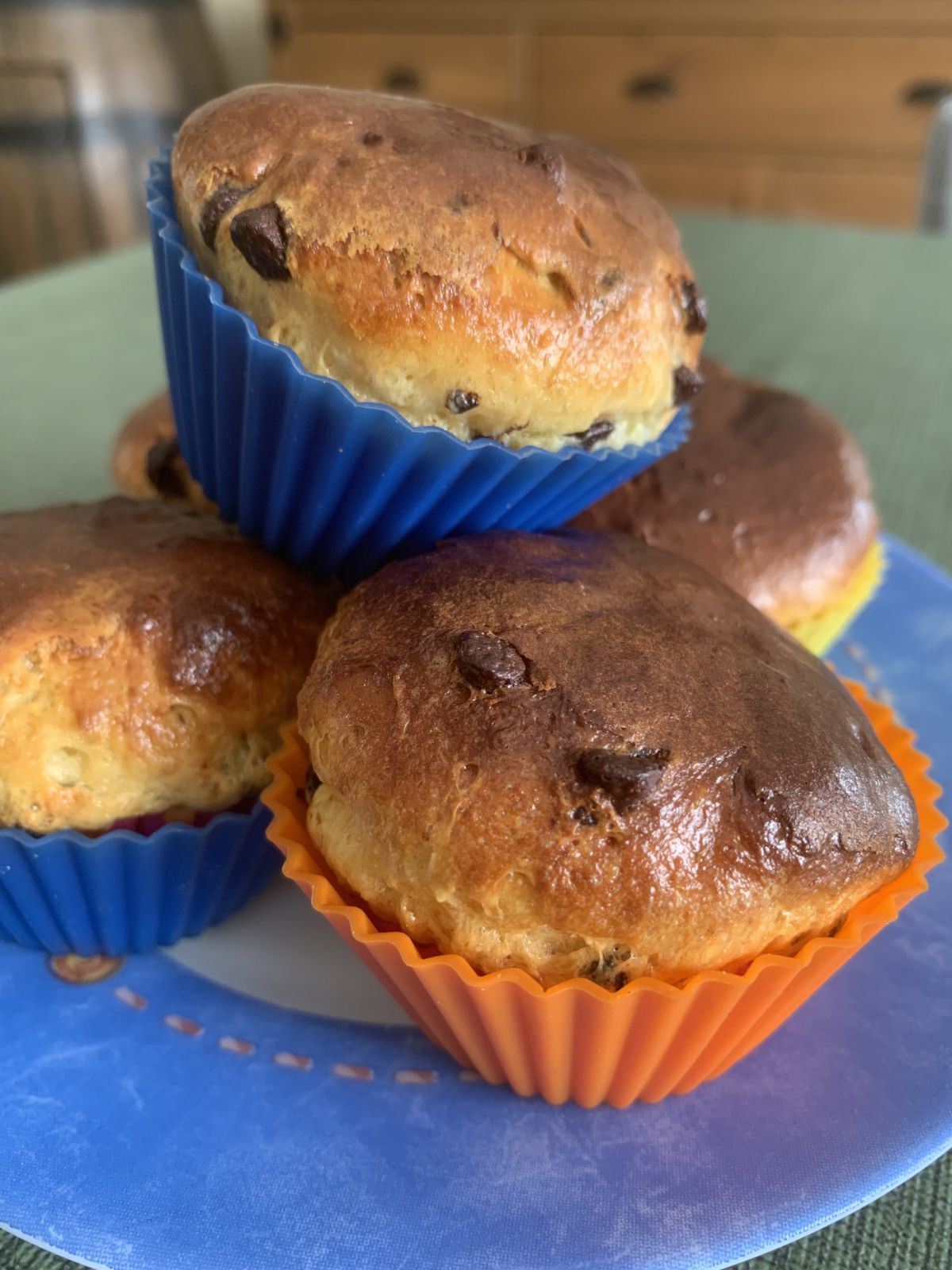 Muffins express au lait en poudre