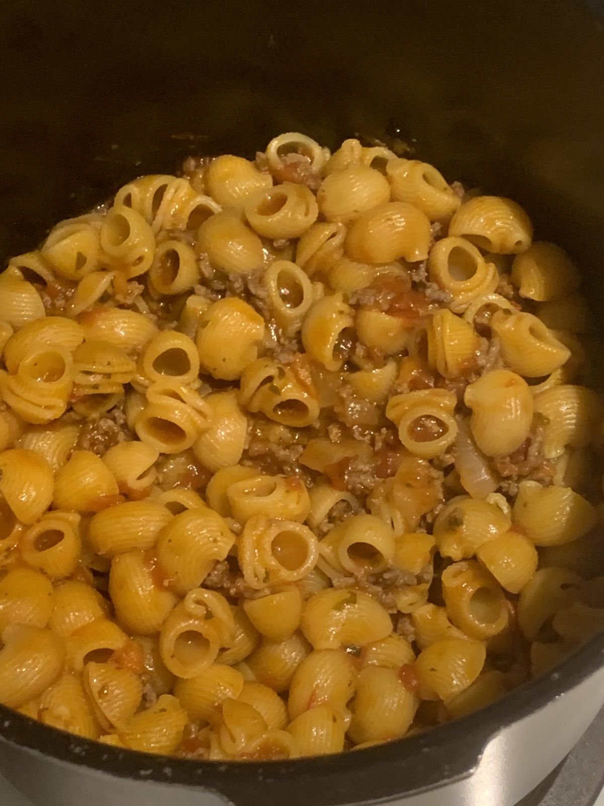 Pâtes à la bolognaise au cookeo