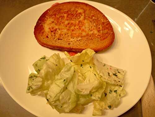 Croque campagnard au Comté