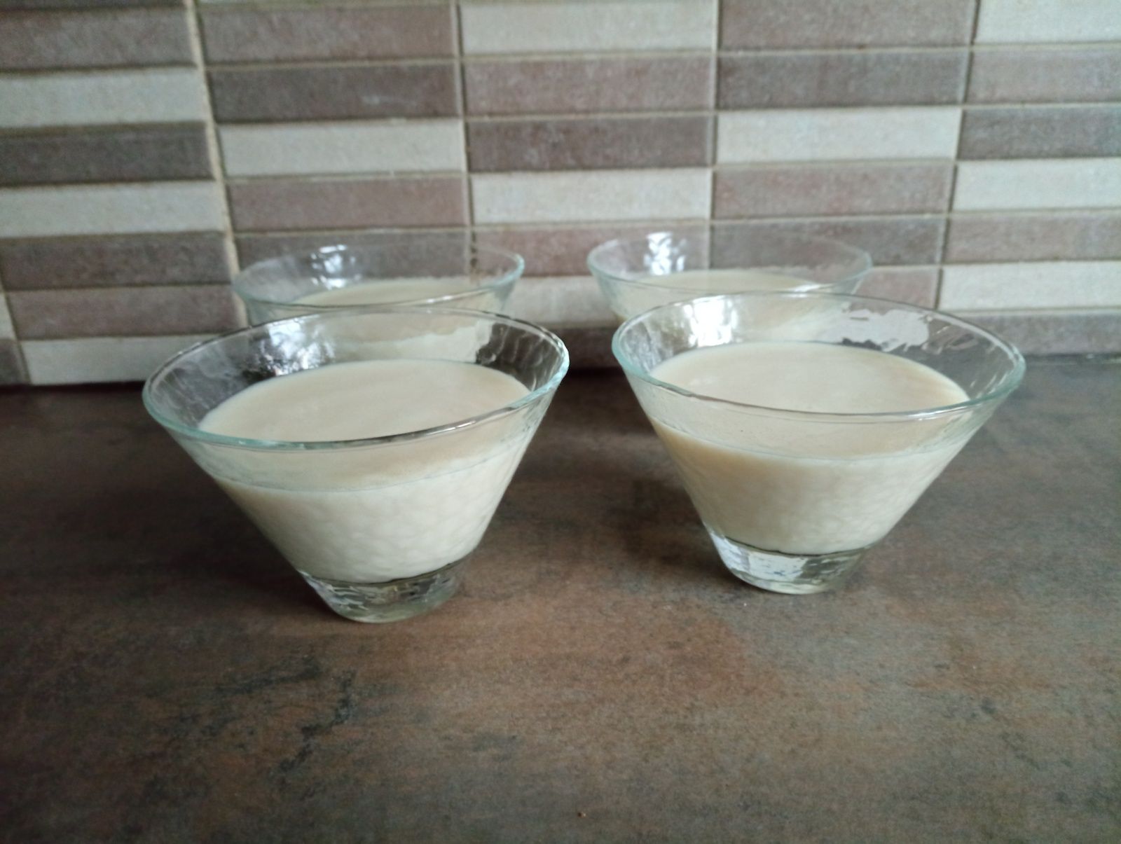 Crème au lait de soja vanille au compact cook pro