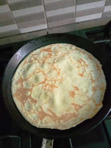 Pâte à crêpes (environ 10 crêpes)