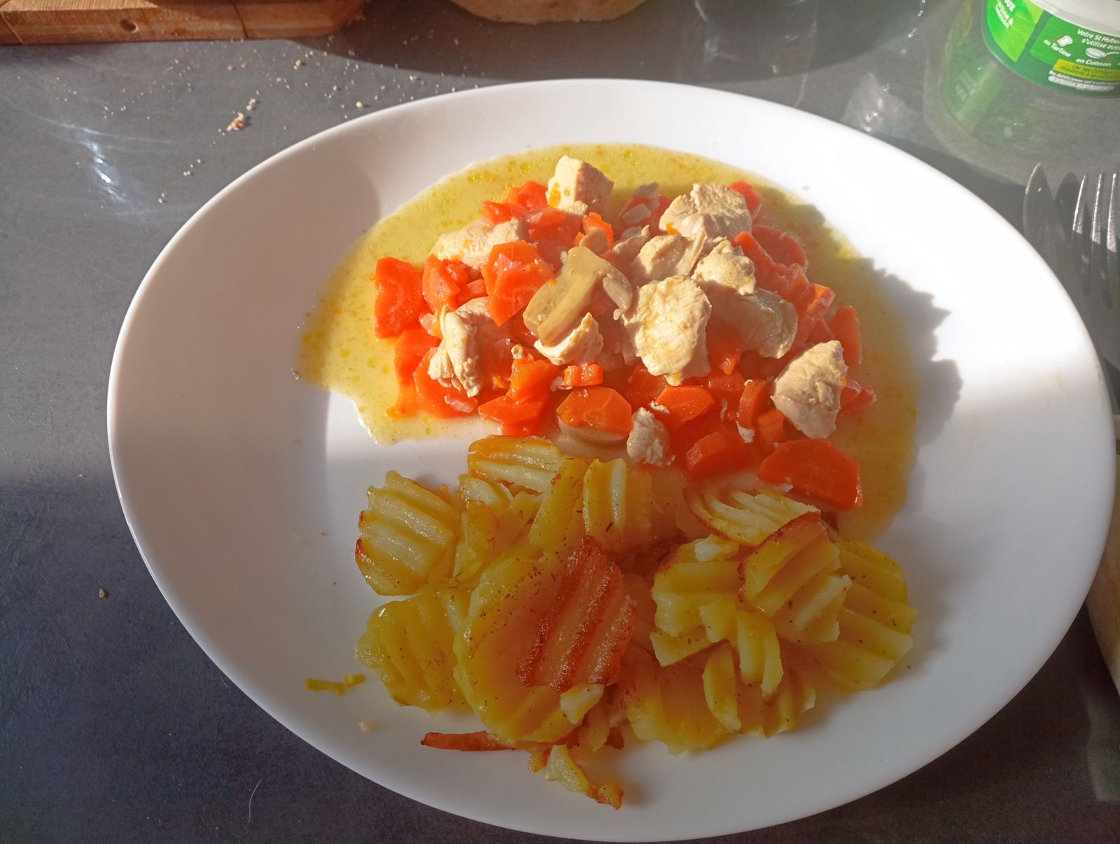 Blanquette de poulet au cookéo