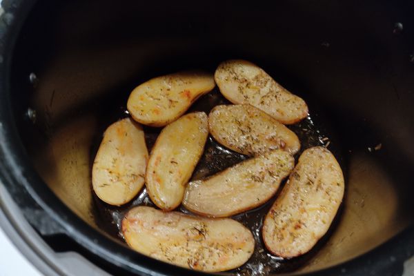 Etouffée de pommes de terre à l'extra crisp cookéo