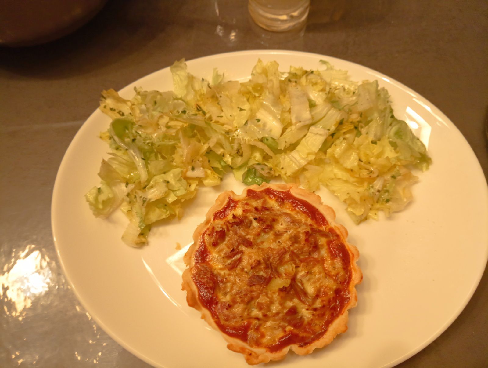 Petites Quiches au thon et pommes de terre 