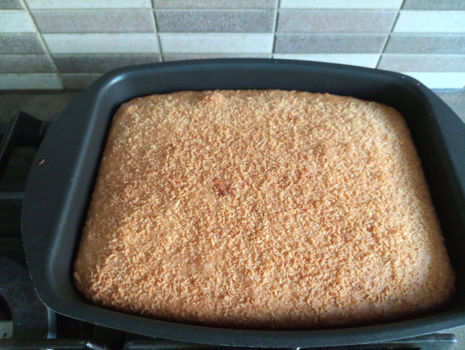 Gâteau ananas et noix de coco