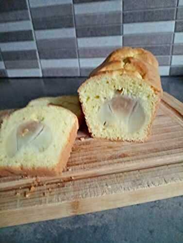 Cake avec poires entières 