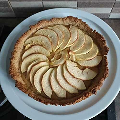 Tarte avoinée à la pomme 