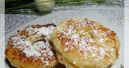 Beignets d'ananas à la noix de coco, sans gluten