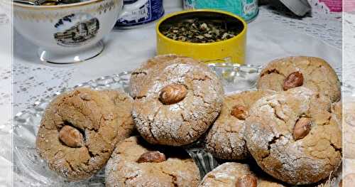 Biscuits italiens, Amaretti aux noisettes, sans gluten