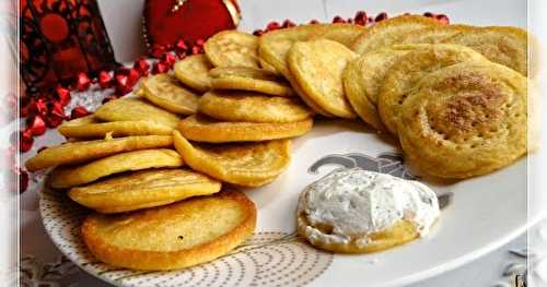 Blinis express, sans gluten et sans lactose